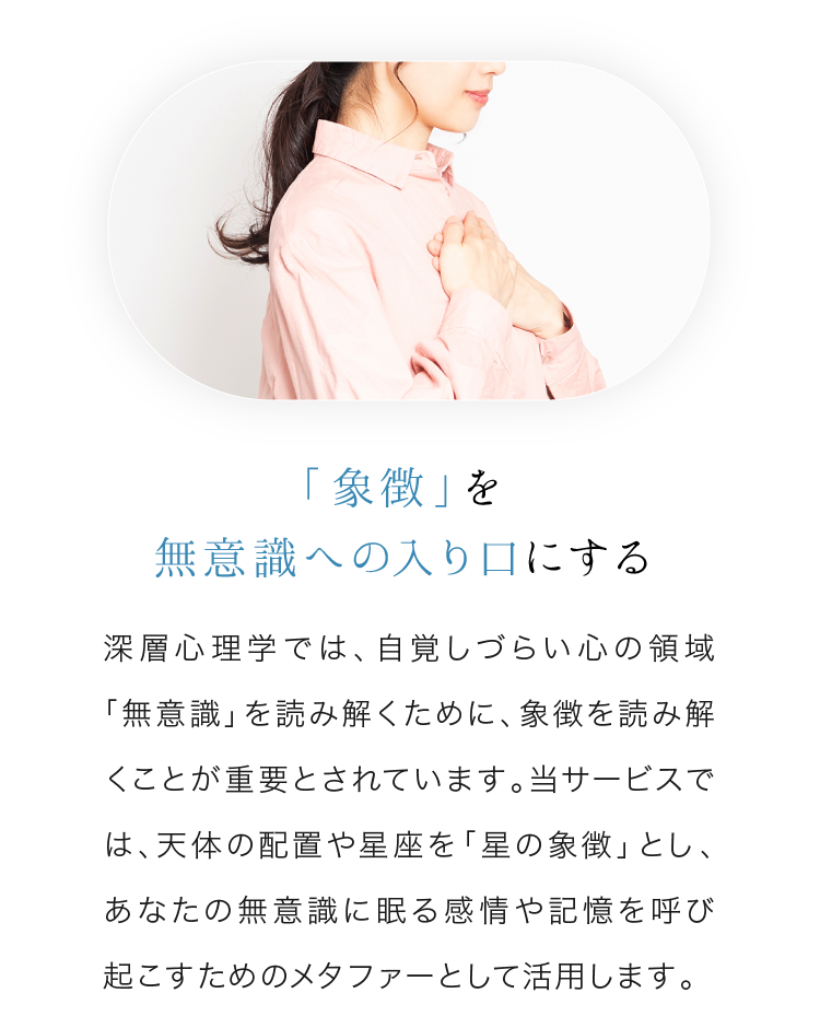 「象徴」を無意識への入り口にする